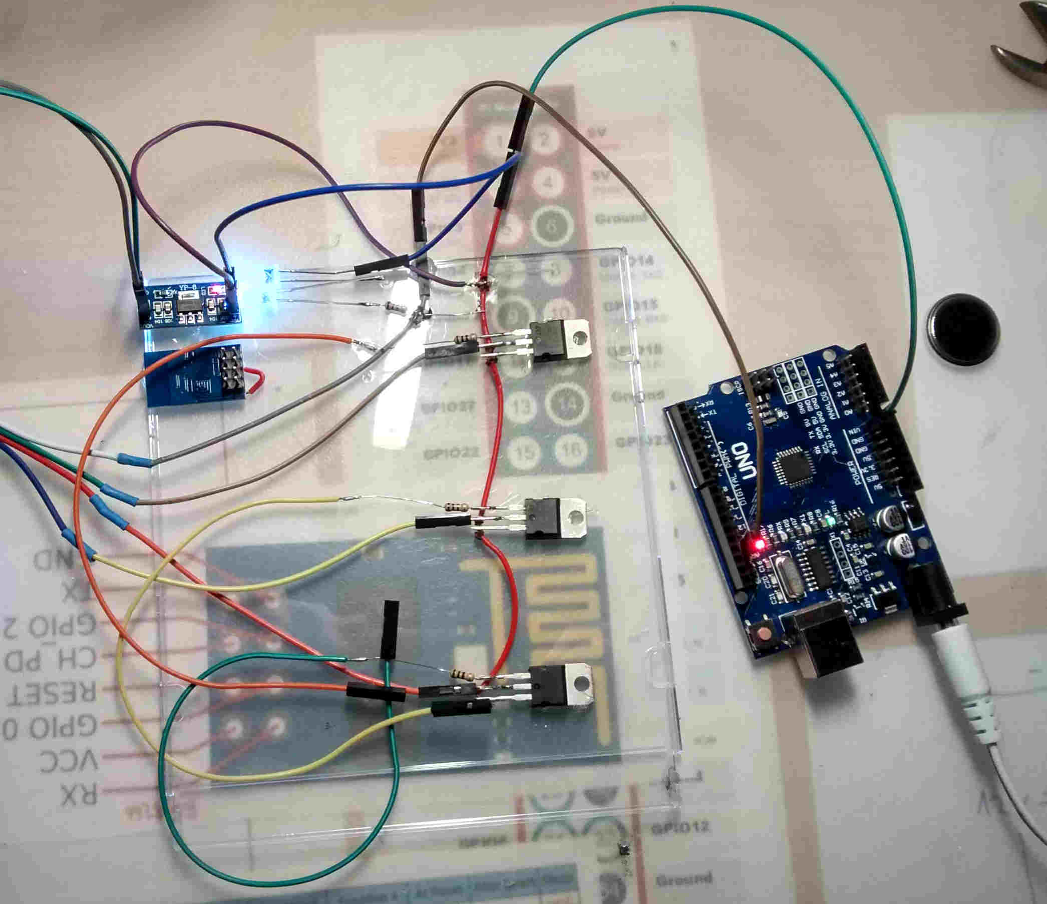 Failed attempt of connecting an ESP8266